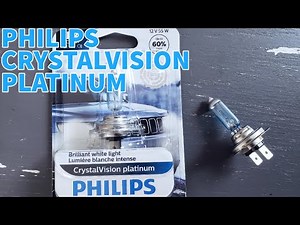 PHILIPS CrystalVision Platinum Halogen (Brand New 2022 Bulbs LUX TEST)