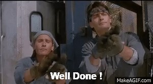 Men at work Golf Clap Short on Make a GIF