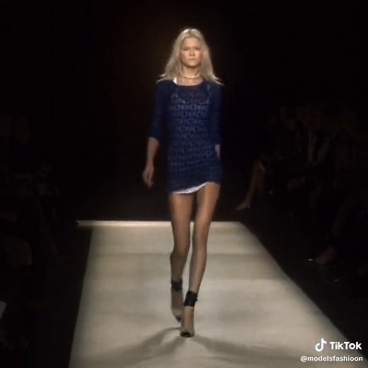 Kasia Struss for Isabel Marant: Catwalk Fashion Model