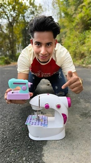 2 Ta Small Vs Big Electric Sewing Machine Unboxing Testing