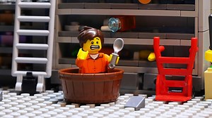 LEGO-定格动画-乐高珠宝抢劫检测被盗巨型蓝钻石_哔哩哔哩_bilibili