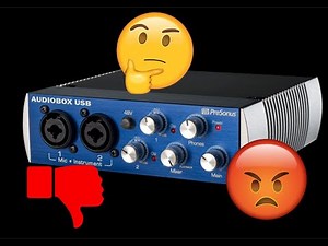 HELP!!! Presonus audiobox USB does not work! Presonus audiobox USB No funciona! Any Idea?