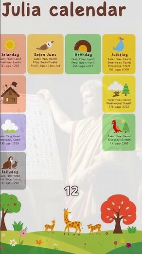 The Julian Calendar: A Legacy of Timekeeping #JulianCalendar #Timekeeping #History #history #rome