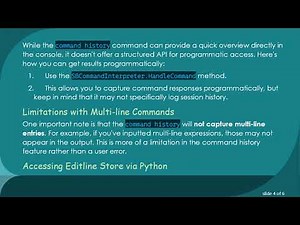 How to Access LLDB Command History for Effective Debugging