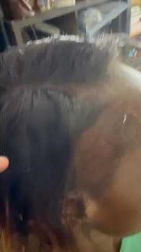 No edges? Watch this transformation 👀 No glue closure sew-in