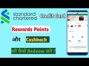 How to redeem SCB credit card reward points |Standard Chartered Bank 360° Rewards Points