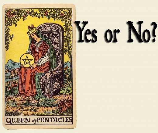 Queen of Pentacles - Yes or No? - ⚜️ Cardarium ⚜️