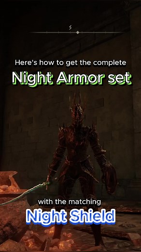 How to Get the Night Armor Set with Night Shield in Elden Ring
