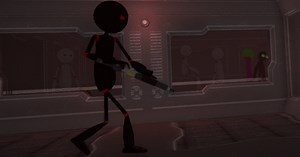 Stickman Armed Assassin: Cold Space