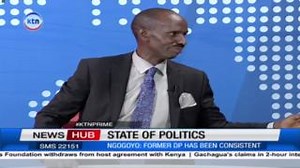 7.5K views · 129 reactions | Onesmus Ngogoyo: The former DP has been very consistent. Even before his impeachment, he said there were friends of the President trying to instruct him as DP on where to go, what to do, and which itinerary to follow. The names he mentioned are the same names that are in the newspapers today, so he has been consistent | KTN News Kenya | Facebook