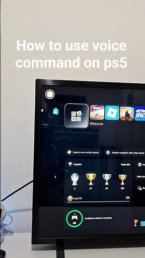 how to use voice command on ps5