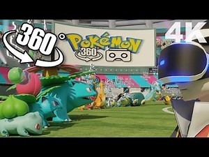 VR 360 | Pokemon Red & Green Size Comparison [ Gen 1st ]