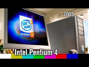 Реклама процессоров Intel Pentium 4 (2005)