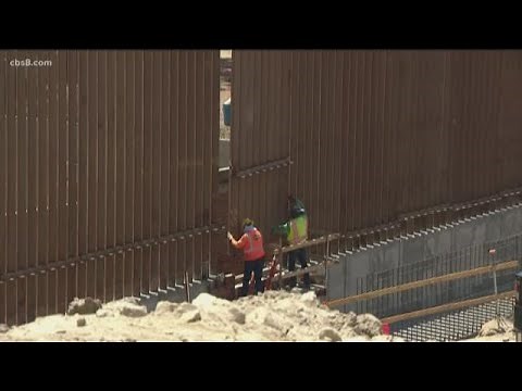 14 miles of border wall replaced along Mexico-San Diego border