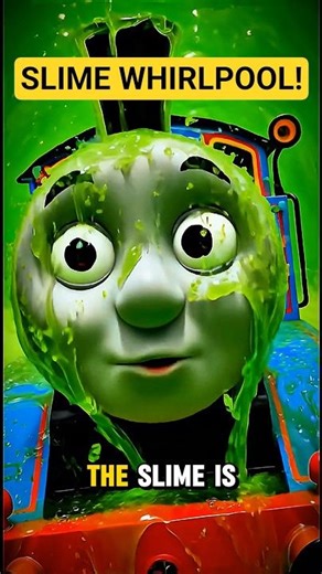 Thomas Trapped in a Giant Slime Whirlpool! 😱
