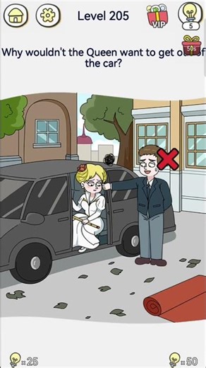 Brain Out 2 Level 204 to 205 | Can you pass it | #shorts #youtubeshorts #gaming #gwjatin