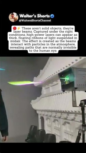 Floating Laser Ribbons in Midair 🤯🔴⚡ | Unreal Physics