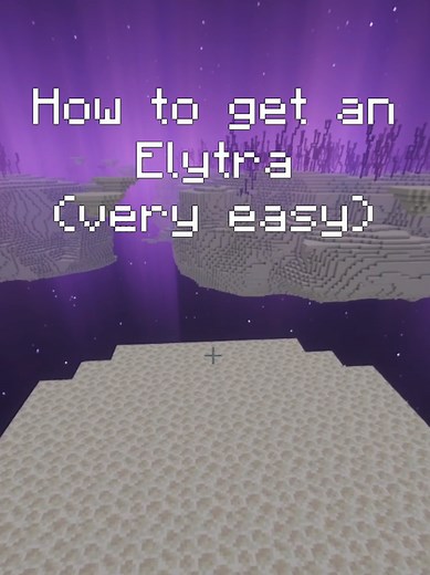 Elytra leicht bekommen – Anfängerfreundliche Minecraft-Methode