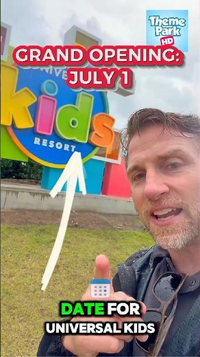 #breakingnews Universal Kids Resort in Frisco Opens July 1! 🎢🔥
