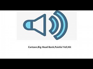Cartoon,Big Head Bonk,Painful Yell,Hit