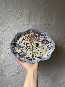 Alice in Wonderland Ceramic Plate, Handmade Stoneware Plate, Whimsical Tea Party Dish, Mad Hatter Garden Plate, Storybook Pottery, Unique Ar - Etsy Canada