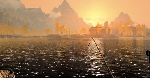 The Elder Scrolls V: Skyrim – Angel erhalten und Fische fangen