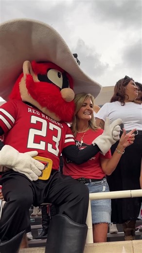 Texas Tech University on Instagram: "Gameday through Raider Red’s eyes 👀"