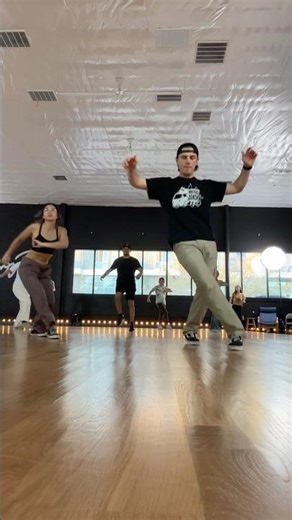 First hip hop dance class at In The Groove Studios in Oakland