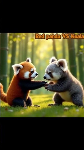 Red panda VS Koala
