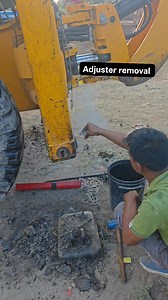 Adjuster removal of jcb machine #jcb #reels #shorts #mechanic #hydraulics #worklife #facebook | Shubh Creations