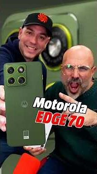 This phone has it all! 😱 NEW Motorola Edge 70 🥰 Ultra-thin, powerful, and with a 50MP triple came...