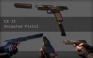Free Animated pistol