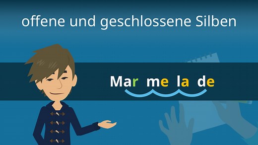Offene und geschlossene Silben • so erkennst du sie