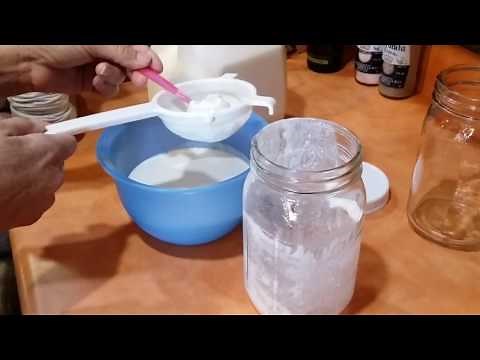 How-To Make Milk Kefir - Using Raw Goat's Milk!!!