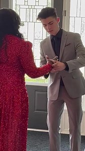 The promposal. | Esther and Ezekiel Mutesasira