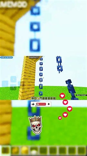 minecraft swing tutorial #minecraftshorts