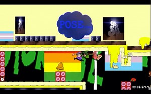 [pizza tower披萨塔]是的因为greg取消了所以poseino继承greg意志所以新版pose tower教程