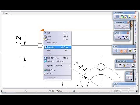 Changing arrow in CATIA V5 drafting