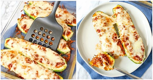 Keto Zucchini Boats (2 Ways!)