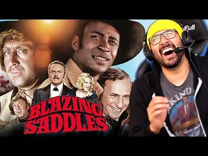 BLAZING SADDLES (1974) MOVIE REACTION! First Time Watching! Mel Brooks Comedy Classic