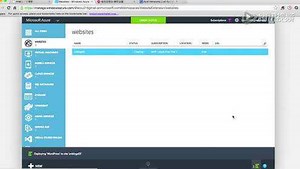 快速创建网站 2.1 新建网站及Azure网站机制