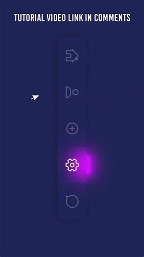 Glassmorphism Hover Effects with Magic Line Indicator using CSS & Javascript #shorts