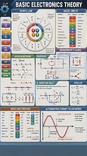 Electronics 101: Master Circuits, Components, and Formulas Fast #education #shorts