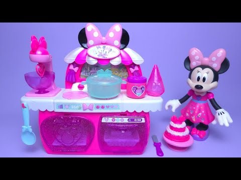 Disney Minnie Mouse Kitchen Set Satisfying with Unboxing Toys Collection ASMR #750