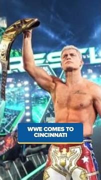 Cincinnati gets a boost from the railroad sale, WWE is headed to Heritage Bank Center and more