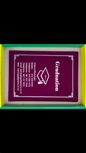 #Graduation Certificate Folders | Simply Glorious News