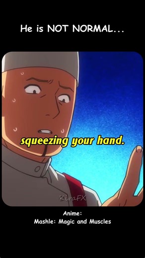 His Grip Strength Breaks REALITY 🔥 | Mashle: Magic and Muscles #mashle #shorts #anime