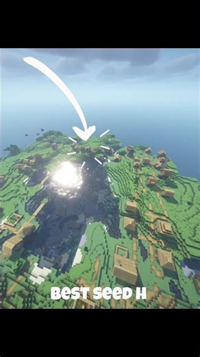 Minecraft best seed forever 🤔#minecraft #seeds