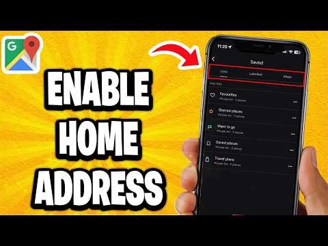 How To Enable Home Address In Google Maps