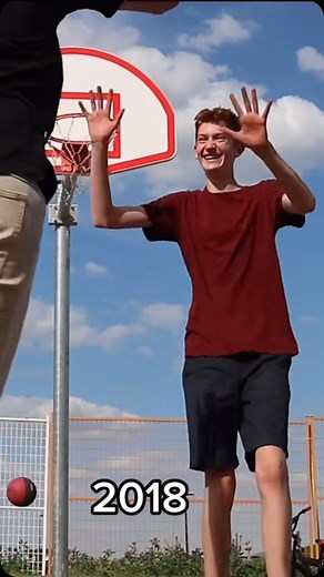 That Tall Family on Instagram: "We get excited for father/son dunks #throwback"